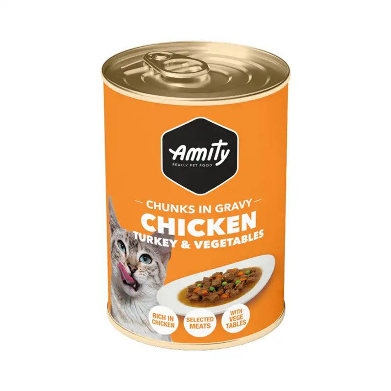 Amity Gato Lata Sabor Pollo