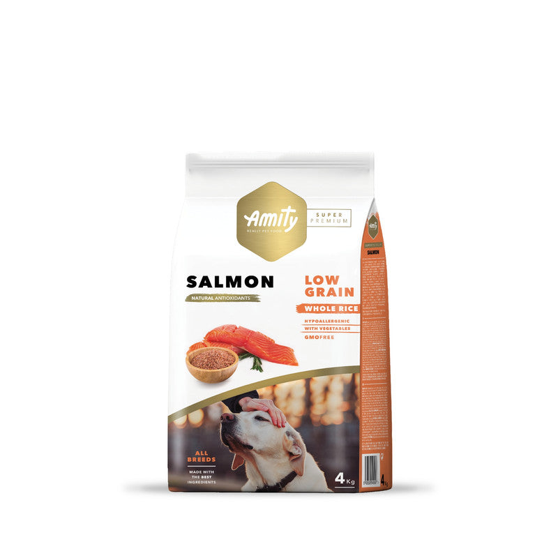 Amity Perro Salmon Adulto 4 kg