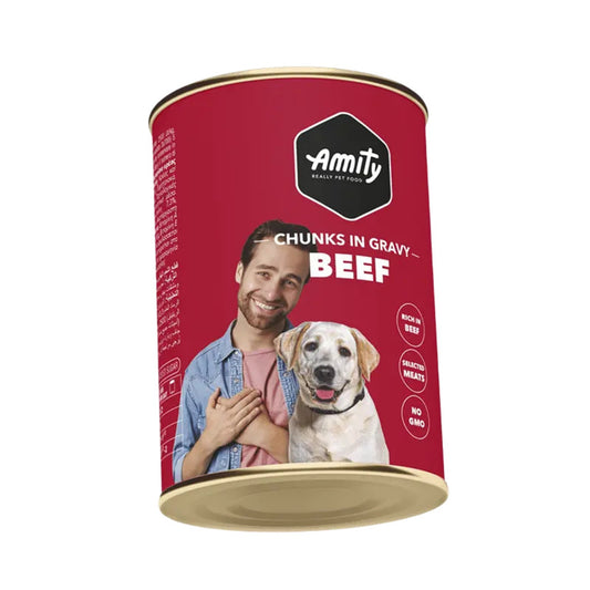 Amity Perro Lata Sabor Beef